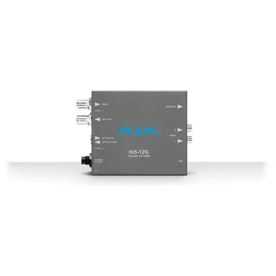Aktiver Video-Konverter AJA Hi5-12G 4K HDMI RCA
