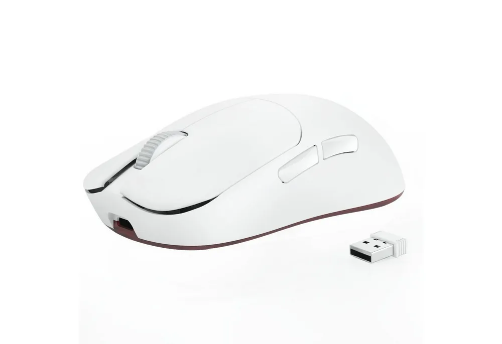 AJAZZ AJ099 Kabellos Gaming Maus, 54g Ultra-leicht Esports Maus Gaming-Maus (2.4G, USB-C, 2.4G,20 Mio Zyklen)