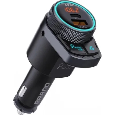 FM-Transmitter Akai FMT-80BT Bluetooth mit Freisprechfunktion und USB-Ladegerät