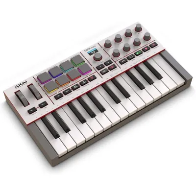 MIDI Controller Akai MPK Mini IV 25 Tasten USB-C RGB Pads DAW Integration Suite