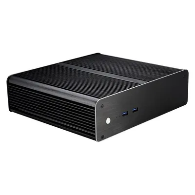 Akasa Euler T Plus Thin Mini-ITX Gehäuse - schwarz