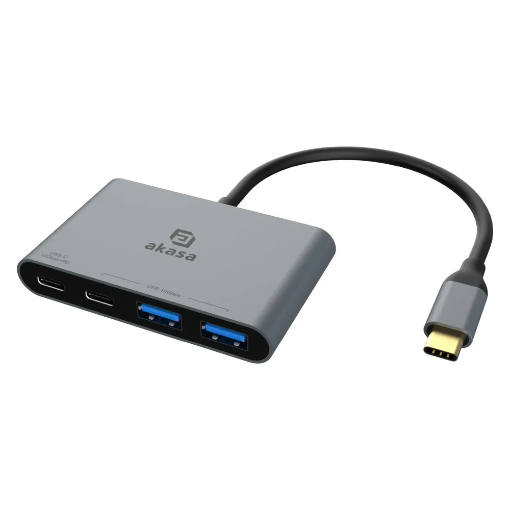 Akasa - USB Type-C 4-In-1 Hub