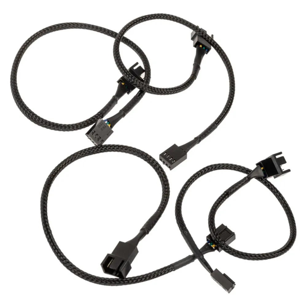 Akasa Lüfterverlängerungskabel 4er Pack