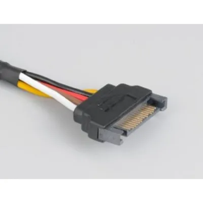 SATA-Verlängerungskabel Akasa 0,3 m Schwarz