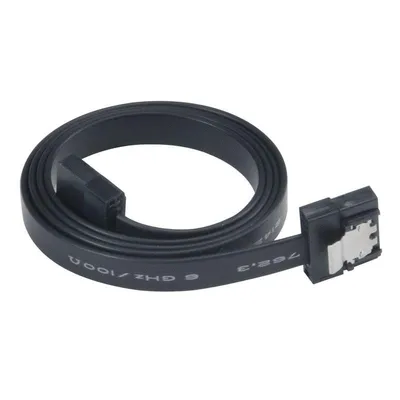 Kabel SATA III Akasa PROSLIM 50 cm Männlich/Männlich Schwarz