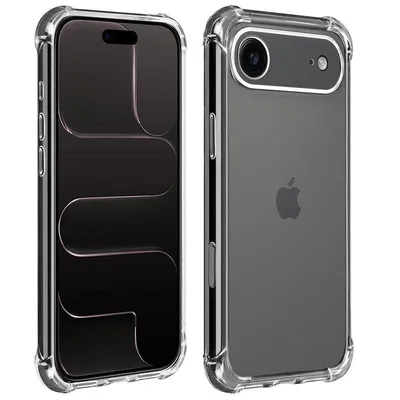 Handyhülle Akashi ALTCI17AIRAG Stoßfest TPU Transparent Verstärkte Ecken für iPhone 17 Air