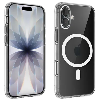 Handyhülle Akashi ALTCI17MAG stoßfest TPU Transparent MagSafe für iPhone 17