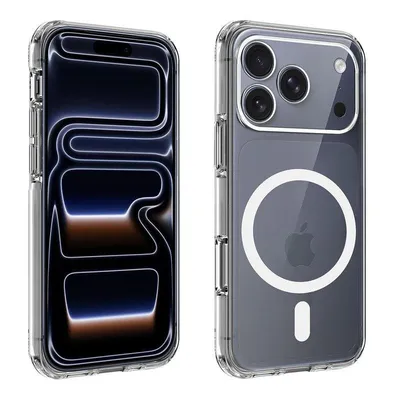 Handyhülle Akashi ALTCI17PMXMAG Stoßfest TPU Transparent MagSafe für iPhone 17 Pro Max