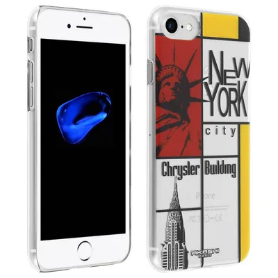 Akashi New York Clear Case für iPhone 7/8