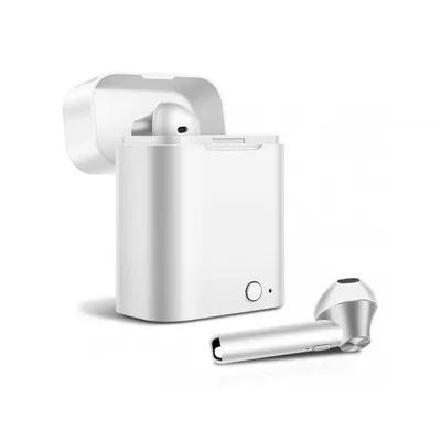 Akashi Altsilearb Bluetooth-Kopfhörer Weiß/Silber
