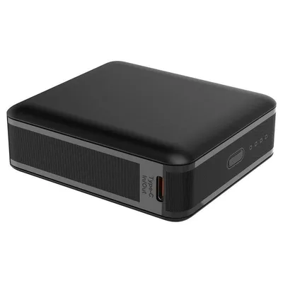 Externe Batterie Akashi ALTPB10PDBLK 10000 mAh 22.5W Schnellladen Schwarz