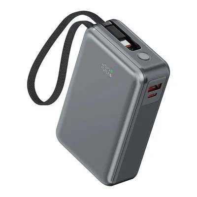 Externe Batterie Akashi ALTPB65WLT 20000 mAh 65W USB-C Grau