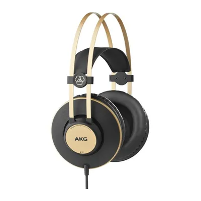 Kopfhörer AKG K92 kabelgebunden 3,5 mm Musik Closed-Back Schwarz Gold