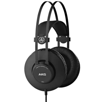 Kopfhörer AKG K52 kabelgebunden 3,5 mm Studio/Stage Schwarz