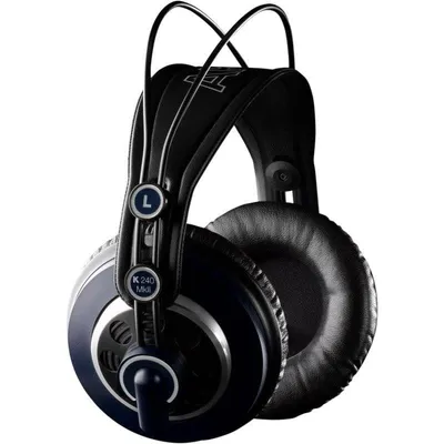 AKG K240 MKII kabelgebundene circumaurale halboffene Kopfhörer schwarz