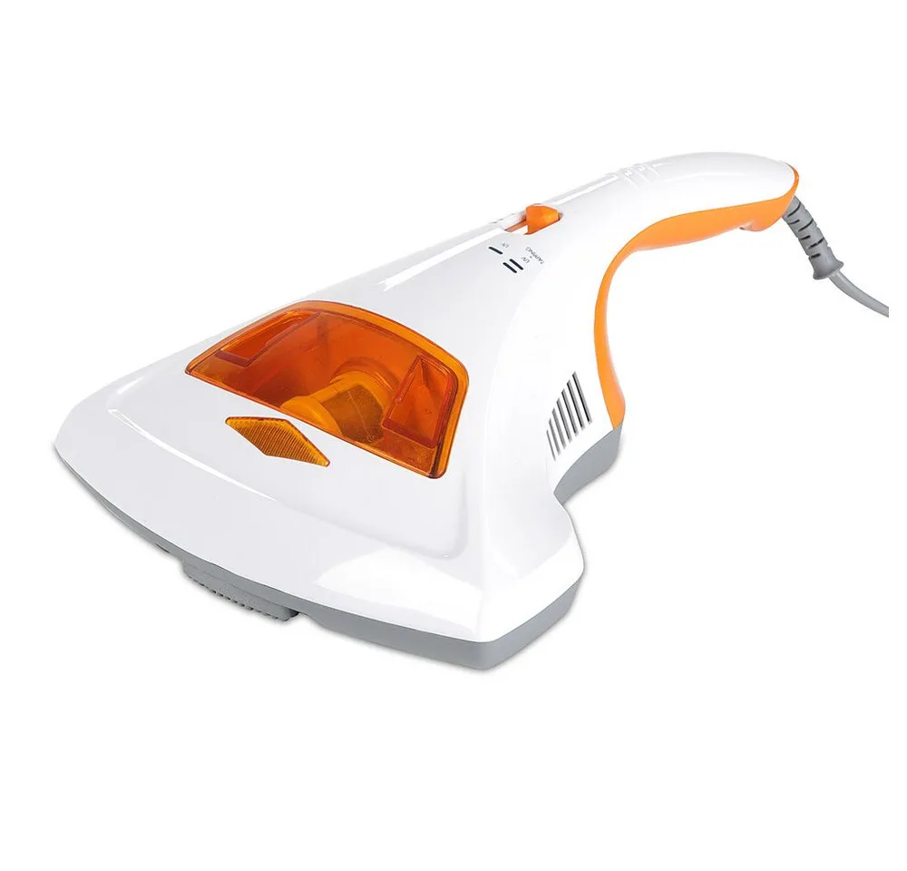 aktimeo Matratzenreinigungsgerät Milben-Handstaubsauger mit UV, Staubsauger Teppich, Sofa & Matratzen, 300,00 W, ohne Beutel, Aufrütteln & Absaugen der Milben