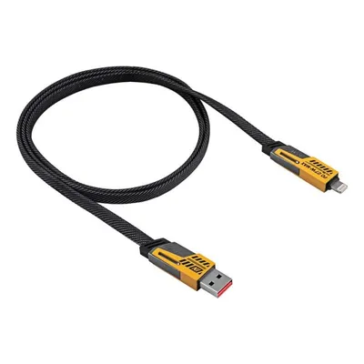 USB-Kabel AKYGA AK-USB-57 1 m USB-C zu USB-C/Lightning Multicolor