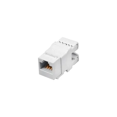 Steckverbinder Alantec MKN-U5-1 RJ45 Weiß Hohlbuchse Gerade ABS