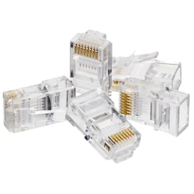 Stecker Alantec WT001 RJ45 Transparent Male Gerade Cat5e
