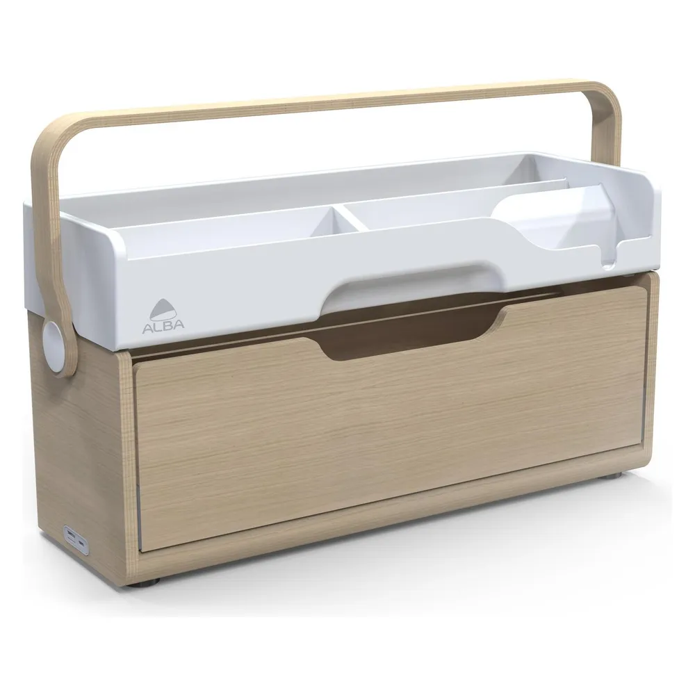 Alba Arbeitsplatz DKBOX 15 " Braun
