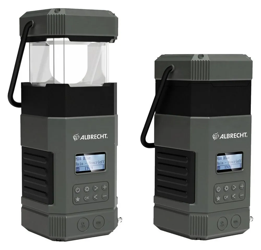 Albrecht Albrecht DR114 Outdoorradio DAB+, UKW Notfallradio, USB, Bluetooth® m Radio