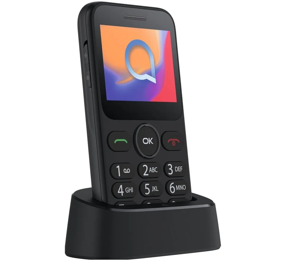 Alcatel Alcatel 3085x Mobiltelefon 4G Handy Große Tasten Handset Seniorenhandy
