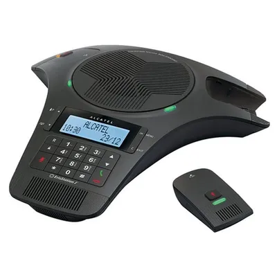 Alcatel Conference 1500 DECT-Telefon Anrufer-Identifikation Schwarz