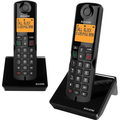 Alcatel S280 Duo Schwarz Schnurlostelefone