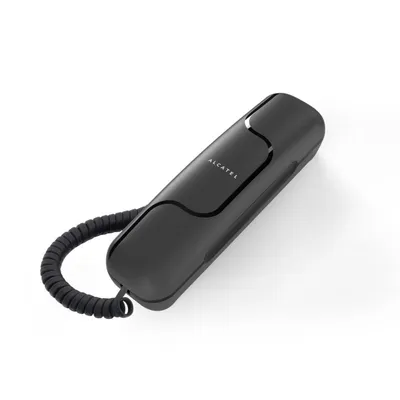 Telefon Alcatel T06 Analog Kabelgebunden Schwarz Telefon
