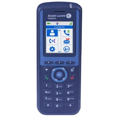 Telefon Alcatel-Lucent Enterprise Mobile 8254 DECT Kabellos Blau