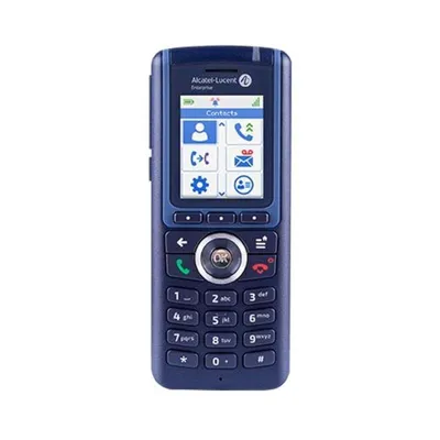 DECT-Telefon Alcatel-Lucent Enterprise 3BN67378AA mit Lautsprecher und Anruferkennung blau