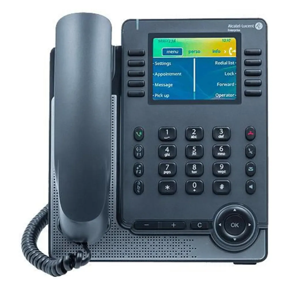 IP-Telefon Alcatel-Lucent Enterprise ALE-30h Grau LCD-Display 3