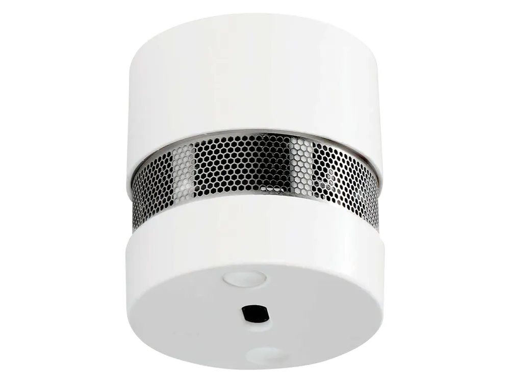 ALECTO Mini-Rauchmelder SD1020, 10-Jahre-Batterie, Sensorlaufzeit, weiß