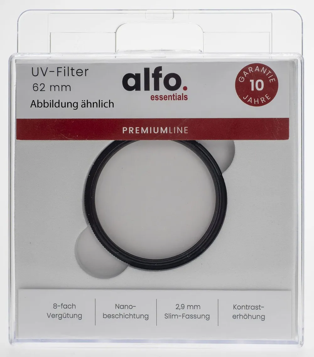 alfo. 123700 67 mm M.C. nano UV Glas Filter