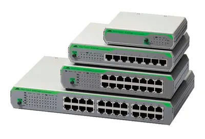 Switch Allied Telesis AT-FS710/8-50 Nicht verwaltet 8 Ports Fast Ethernet Rackmontage Switch