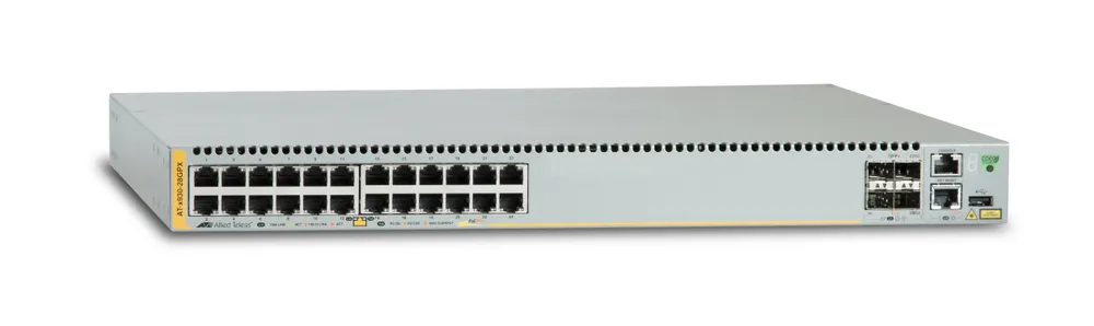 Managed Switch L3 Allied Telesis AT-x930-28GPX 24 Ports Gigabit PoE+