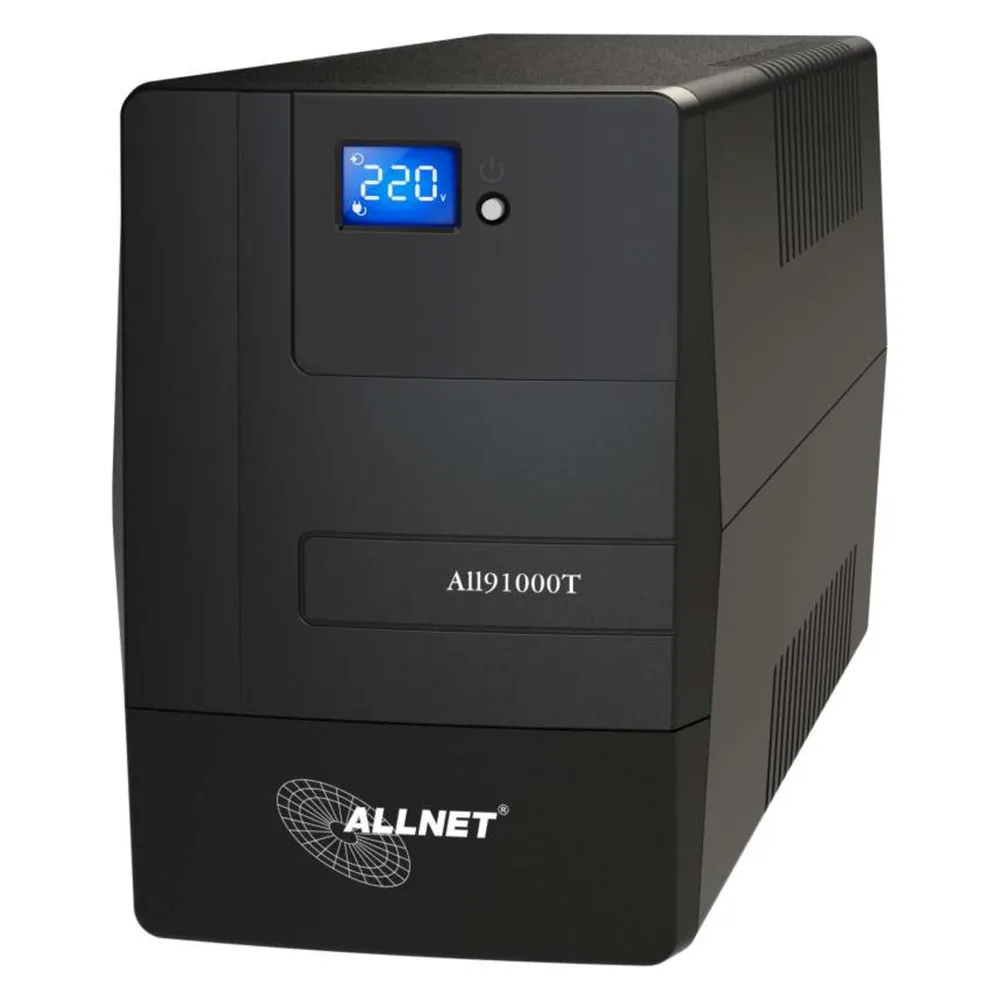 Allnet USV 1000VA Line-Interactive USB LCD-Display