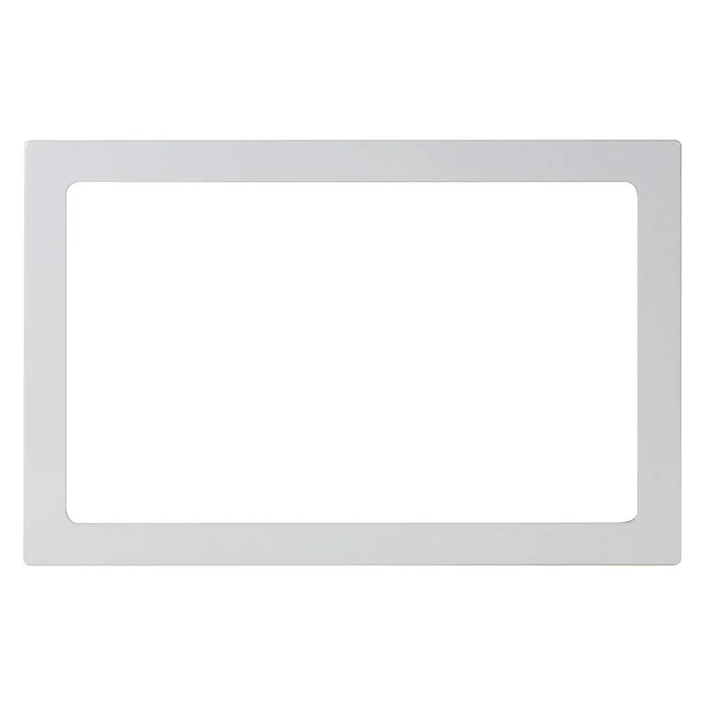 Allnet touch display tablet 15 zoll zbh blende für einbaurahmen weiss schmal