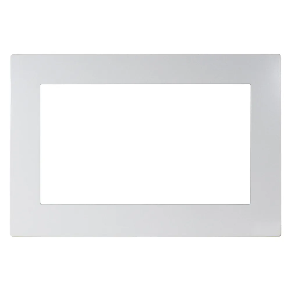 Allnet touch display tablet 15 zoll zbh blende für einbaurahmen weiss breit
