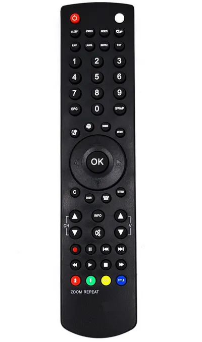 Alltro Ersatz Fernbedienung für Sharp RC1910 LCD LED TV Fernbedienung