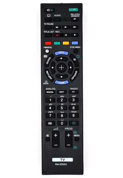 Alltro Ersatz Fernbedienung für SONY RM-ED053 / RMED053 TV Fernbedienung