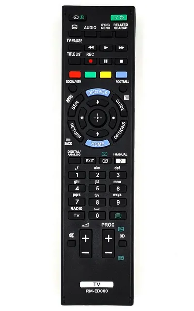 Alltro Ersatz Fernbedienung für SONY RM-ED060 / RMED060 / BRAVIA TV Fernbedienung