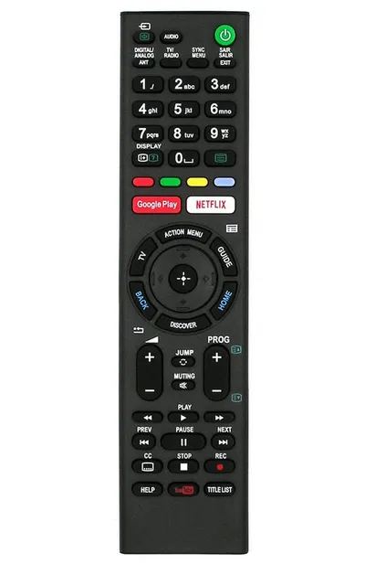 Alltro Ersatz Fernbedienung für SONY TV RMF-TX310E Fernbedienung (Mit YouTube-, Google Play-, Netflix-Tasten)