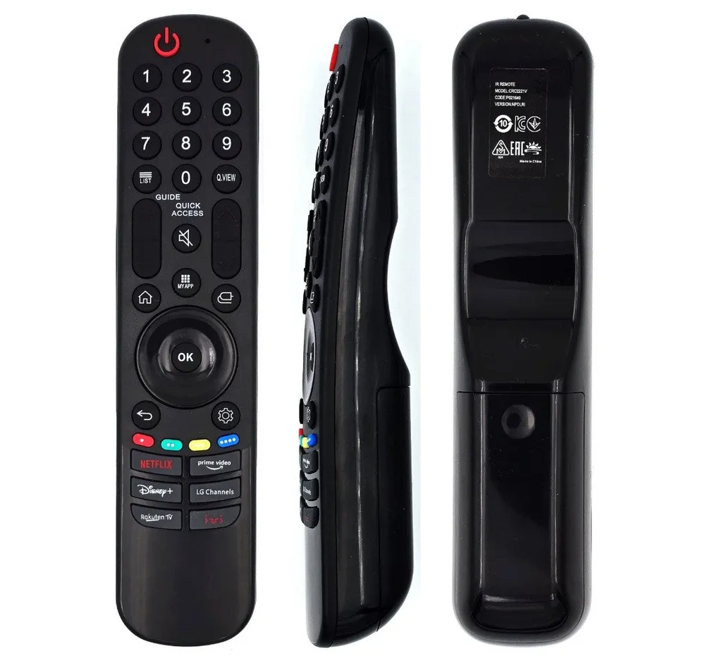 Alltro Ersatz TV Fernbedienung für LG MR21GA / MR22GA / MR23GA / MR24GA Fernbedienung