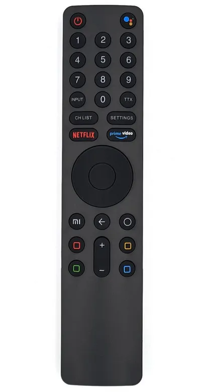 Alltro Ersatz TV Fernbedienung für Xiaomi XMRM-010 / Bluetooth Fernbedienung (Sprachfernbedienung Google Voice Assistant/Netflix PrimeVideo Tasten)