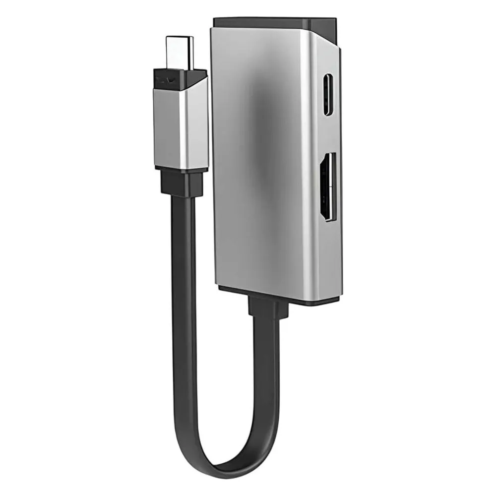 USB-C Hub ALOGIC ULCHDPD-SGR 100W HDMI 4K 60Hz Silber Magnetisch
