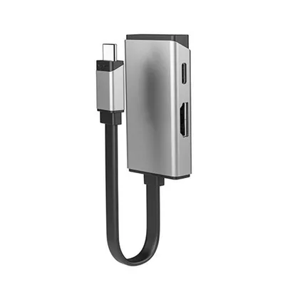 USB-C Hub ALOGIC ULCHDPD-SGR 100W HDMI 4K 60Hz Silber Magnetisch