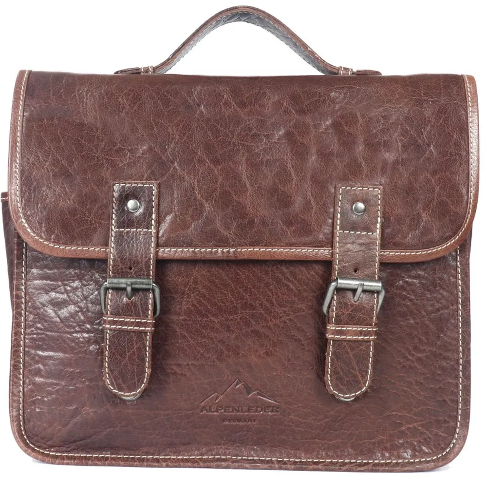Alpenleder Camera Bag Reporter Brandy