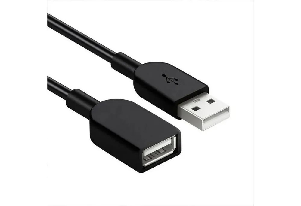 Alpha Electronics Erweiterungs Kabel Verlängerungskabel, USB Typ A, USB A (200 cm), wählbar in 1m, 2m und 3m