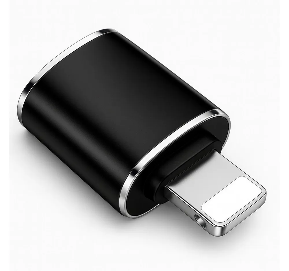 Alpha Electronics USB A 3.0 auf Iphone Adapter Smartphone-Adapter Lightning zu Standard-USB, Iphone, Datensynchro,Plug and Play, Iphone Adapter, iPhone iPad USB-Stick